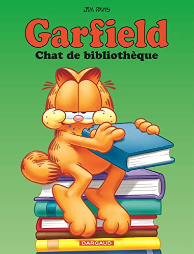 Garfield chat de bibliothèque